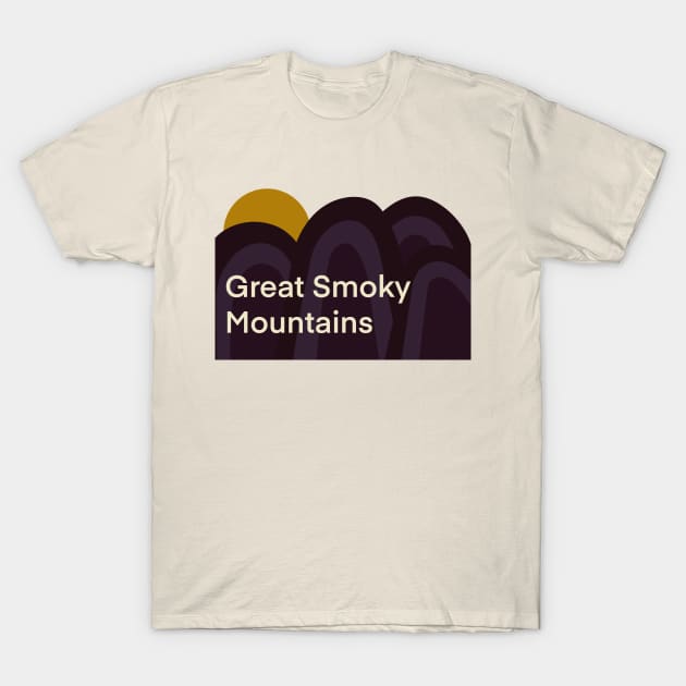 The Great Smoky Mountains T-Shirt by Obstinate and Literate